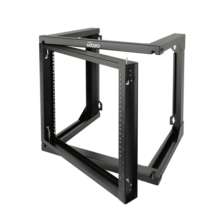 Tecmojo 9U 18in Depth Swing Gate Wall Rack for 19" Server and Network Device