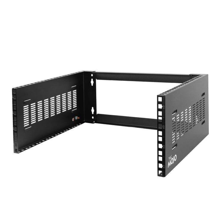 Tecmojo 4U Foldable Wall Mount Rack 13.8in Deep for Shallow Server and IT Equipment