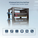 cat6 patch panel 10-gigabit data transfer speed