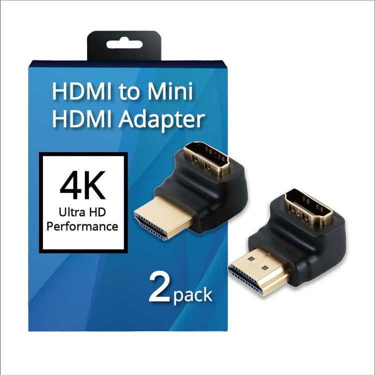 Tecmojo 8K HDMI Coupler, HDMI 2.1 Female to Female Connector Extender Gold-Plated High-Speed, Support 8K@60Hz / 4K@120Hz for Laptop, PC, Monitor, Projector, Roku TV, 2 Pack, Grey