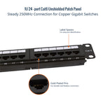 24 port cat6 patch panel 