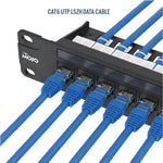 Tecmojo CAT 6 Ethernet Cable Without Connector 305m 24AWG LAN Gigabit Internet LSZH Bulk High Speed Solid Cable for Gaming, Streaming, Office, Home Use, Pull Box, Cat6 Bulk, Blue