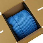 Tecmojo CAT 6 Ethernet Cable Without Connector 305m 24AWG LAN Gigabit Internet LSZH Bulk High Speed Solid Cable for Gaming, Streaming, Office, Home Use, Pull Box, Cat6 Bulk, Blue